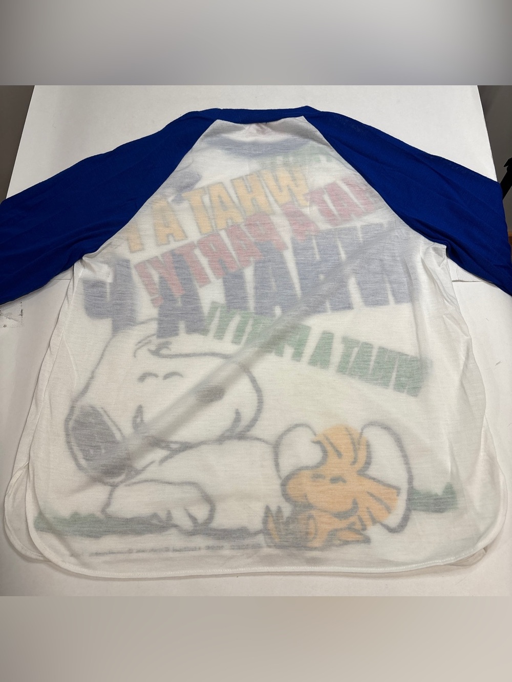 Vintage Snoopy Woodstock Peanuts sleep shirt Tracy Anne - Picture 4 of 8